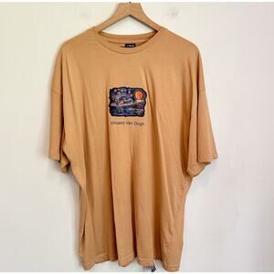 SAW Urbanity Vincent Van Gogh Top Tan Size XL